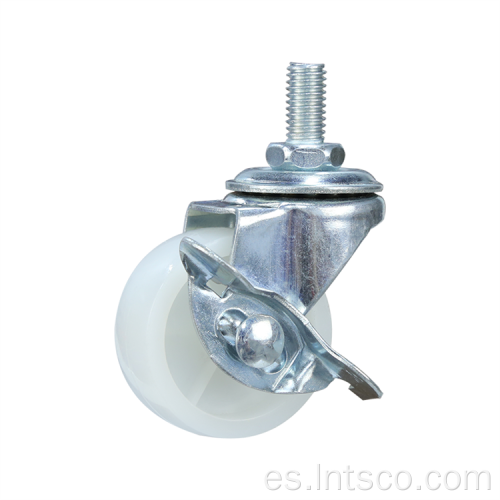 Freno lateral Blanco PP STEM roscado Ruedas pequeñas